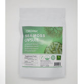 Organic Sea moss Capsules -60 capsules.